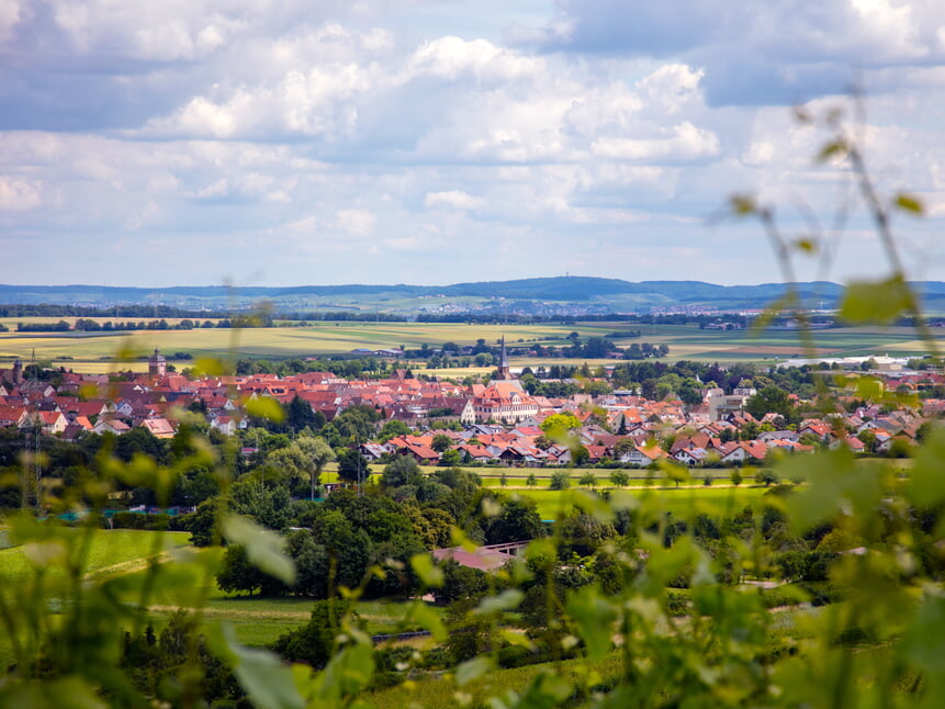 Panoramaansicht von B&ouml;nnigheim